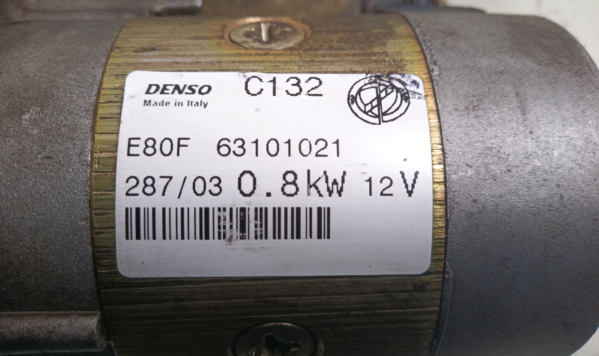 MOTOR ARRANQUE