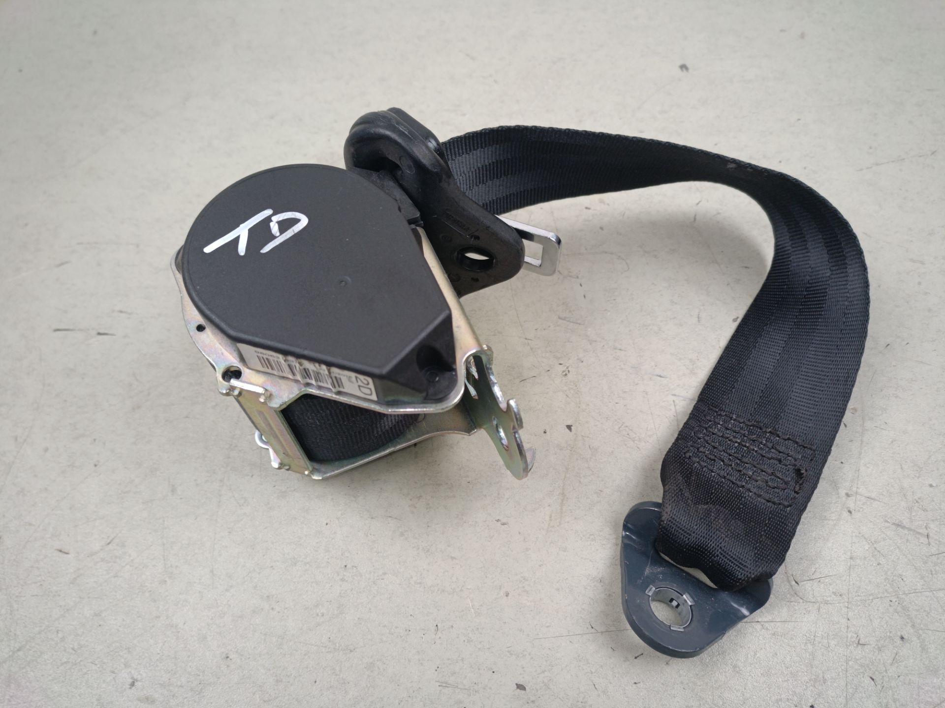 CINTURON SEGURIDAD TRASERO DERECHO Peugeot 208