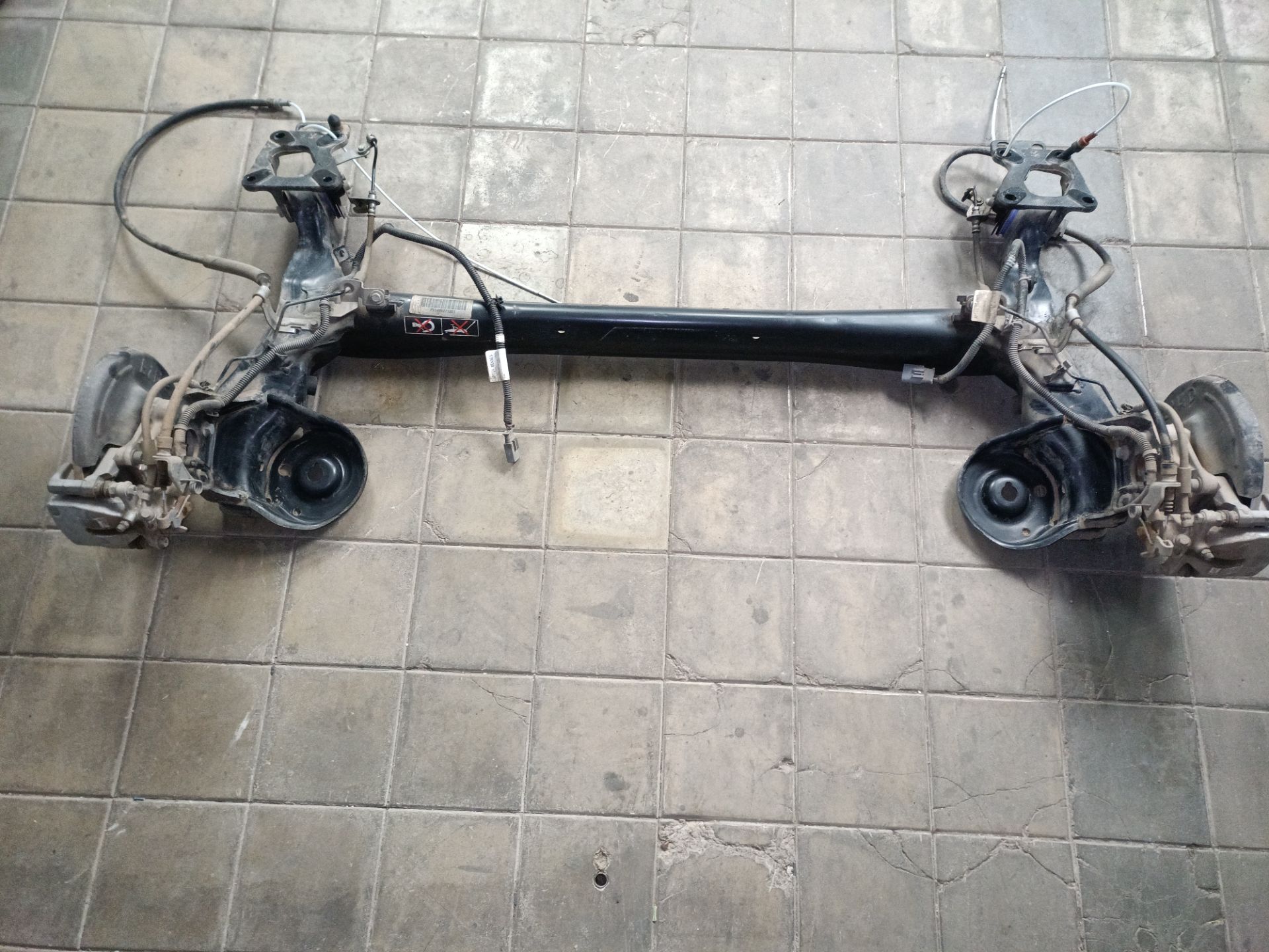 PUENTE TRASERO Citroen Berlingo Furgón