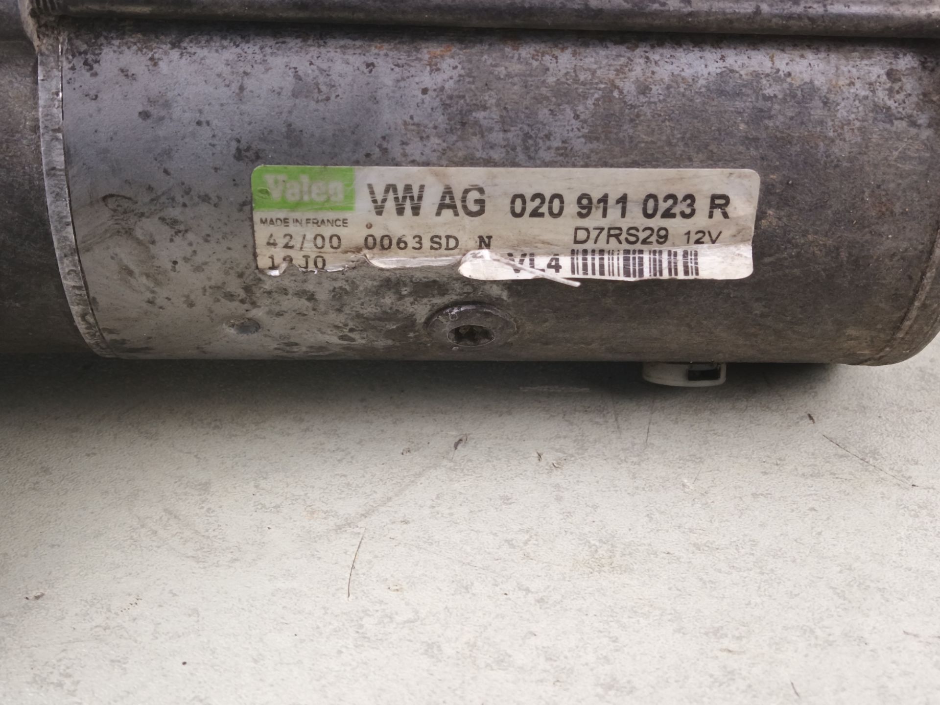MOTOR ARRANQUE