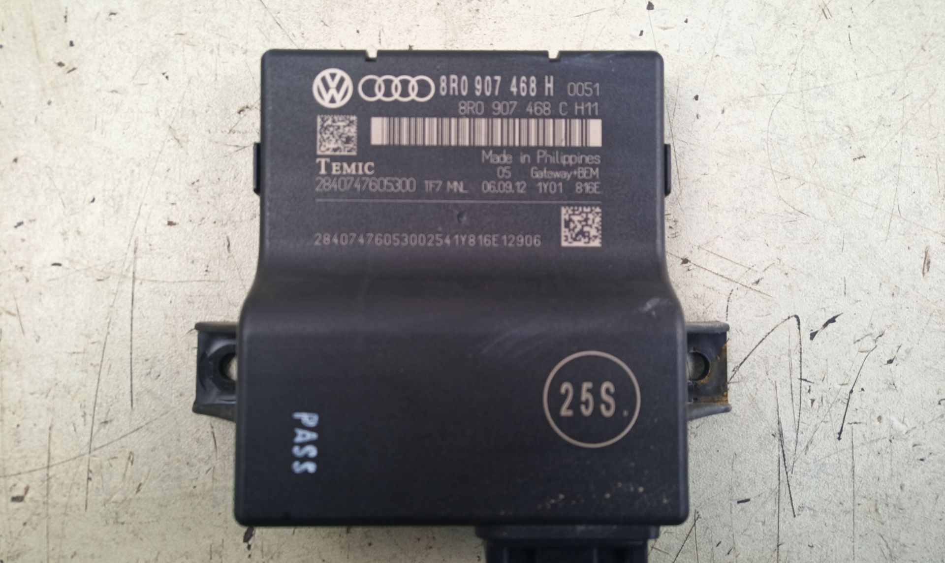 MODULO ELECTRONICO Audi A5 Coupe (8T)