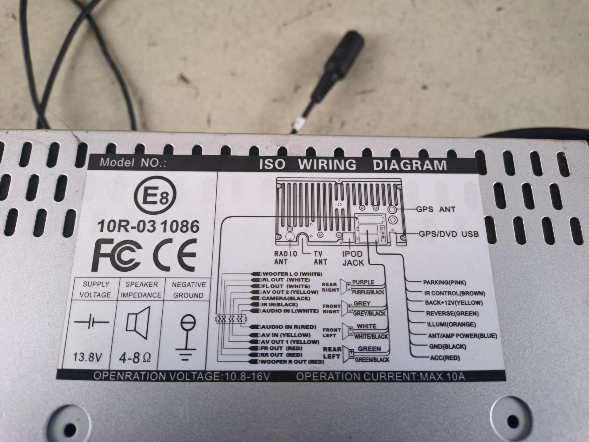 SISTEMA AUDIO / RADIO CD Mercedes-Benz