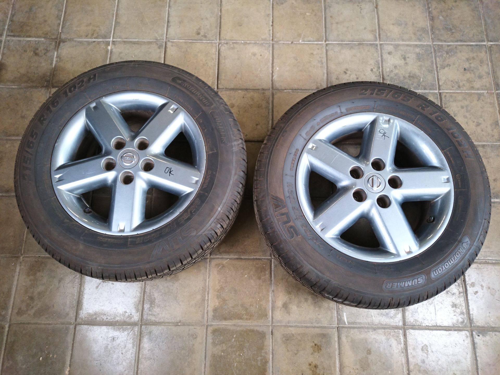 JUEGO LLANTAS Nissan X-Trail (T30)