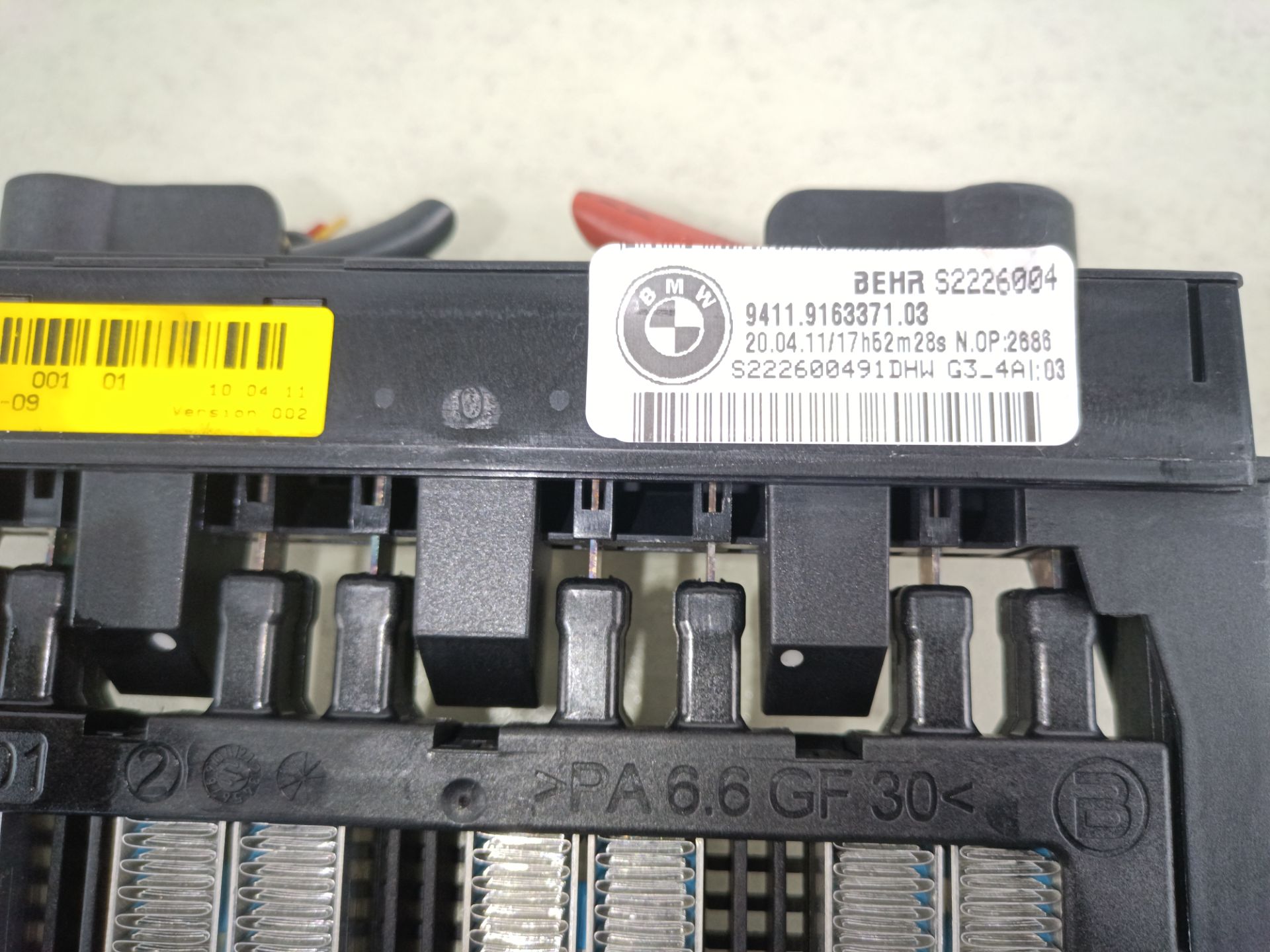 RESISTENCIA CALEFACCION BMW 5 Berlina (F10)