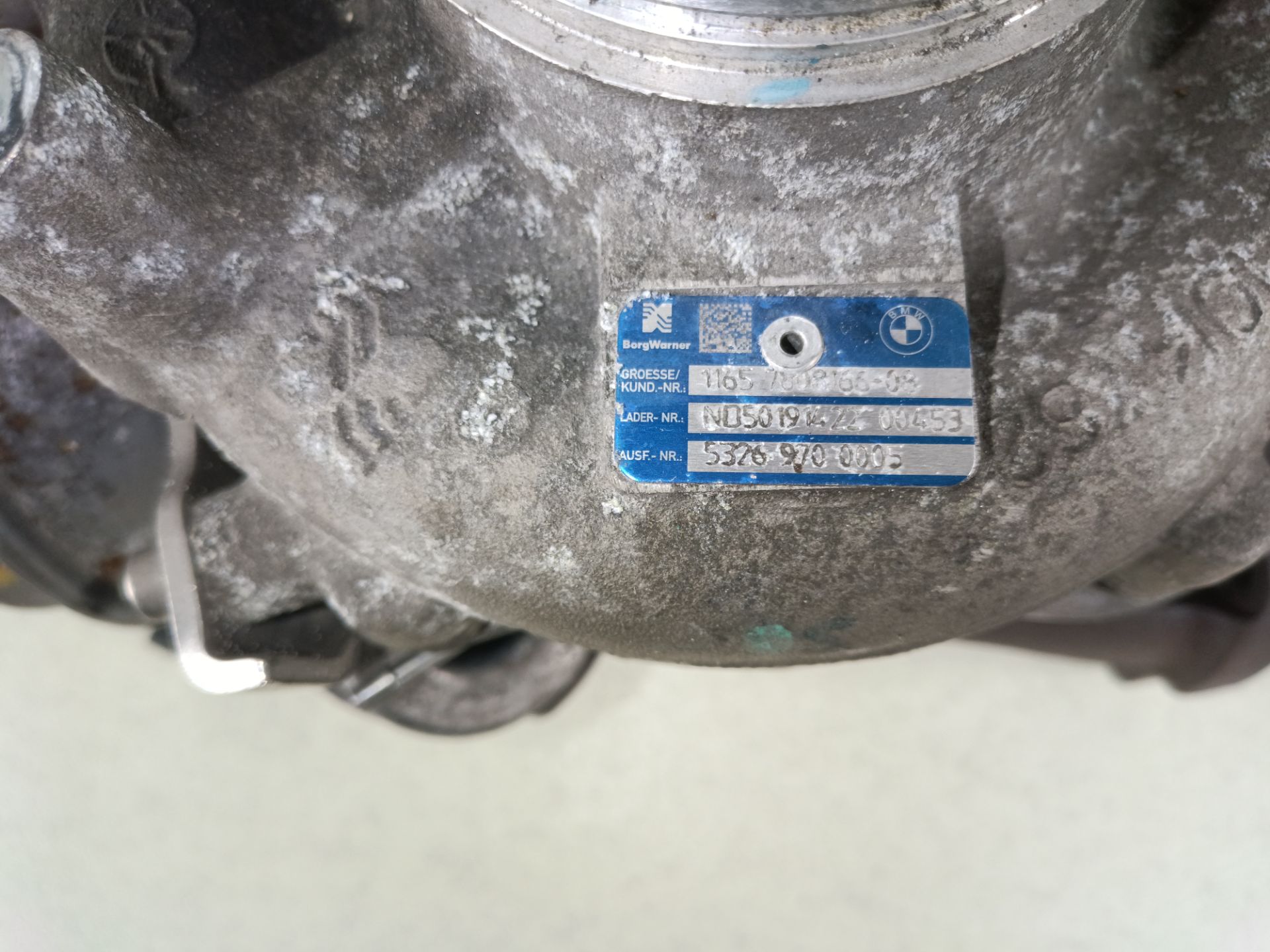 TURBOCOMPRESOR BMW 5 Berlina (F10)