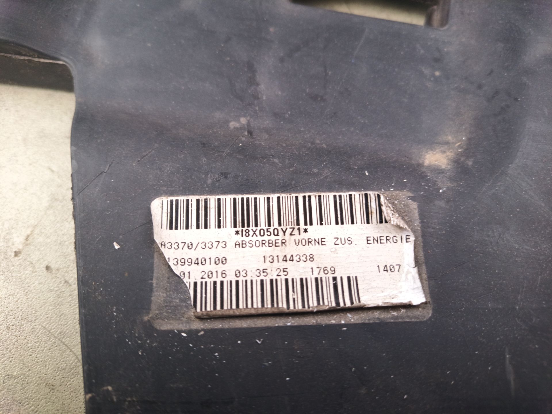 ABSORBEDOR DELANTERO Opel Zafira B