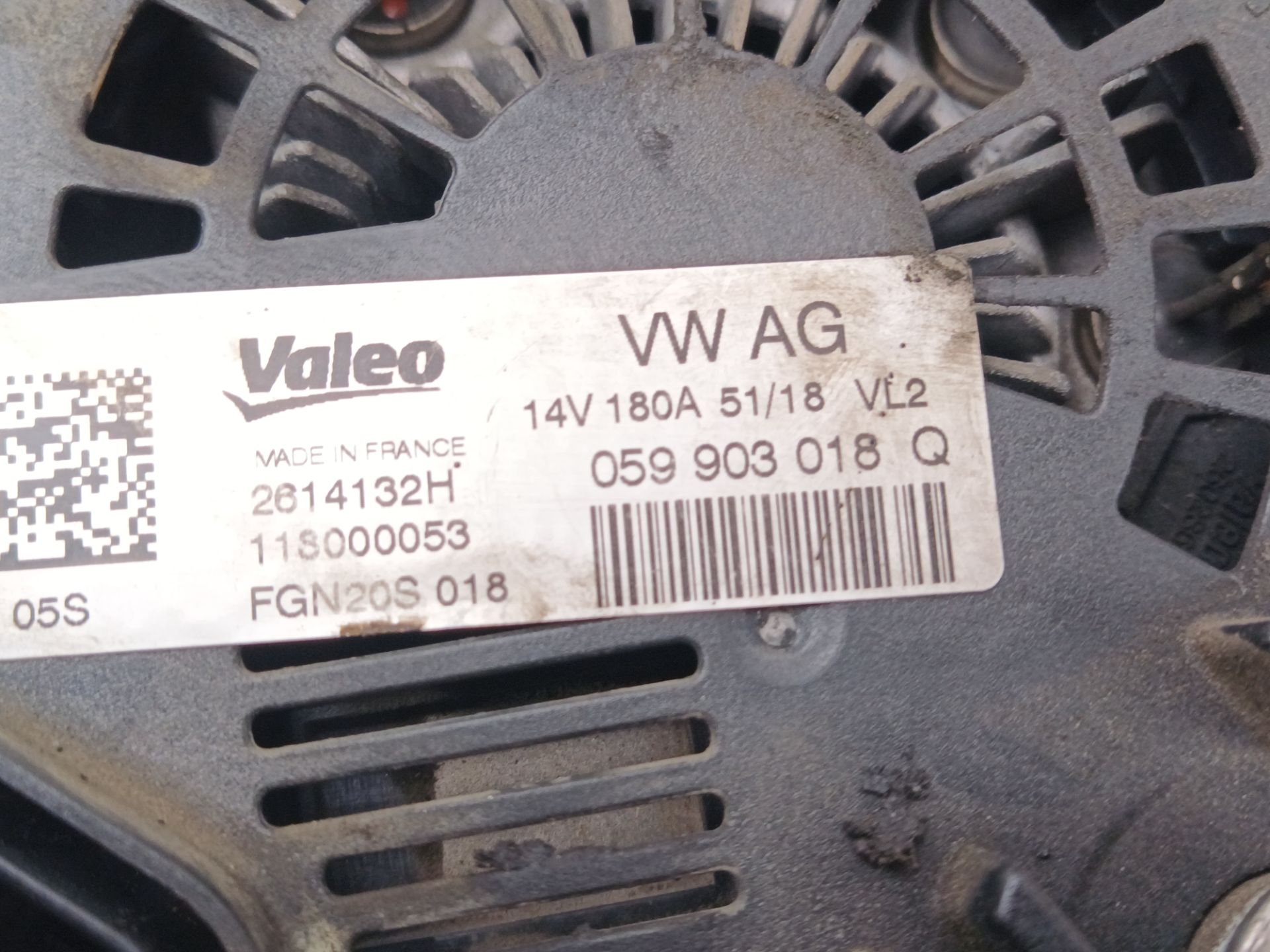 ALTERNADOR Audi A6 Avant (4G5)