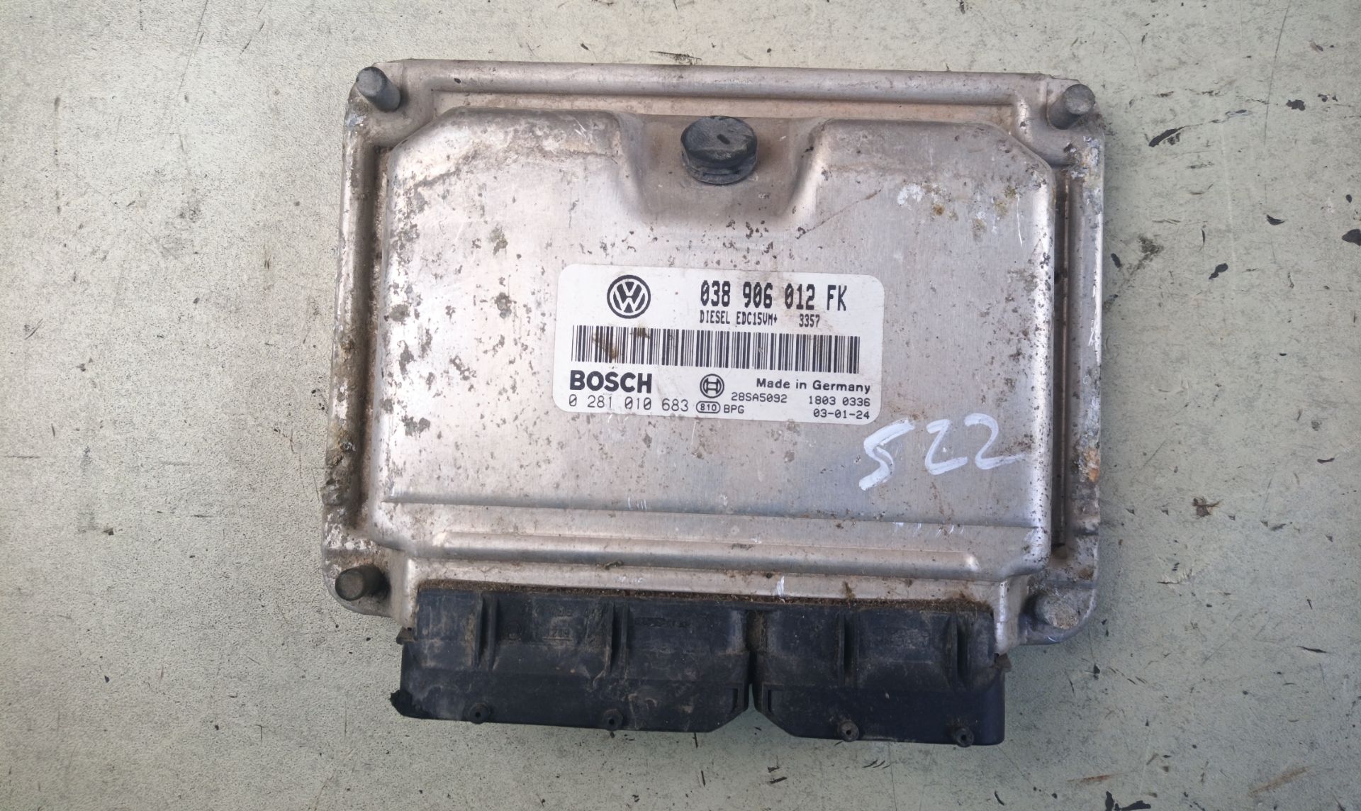 CENTRALITA MOTOR UCE Seat Toledo (1M2)