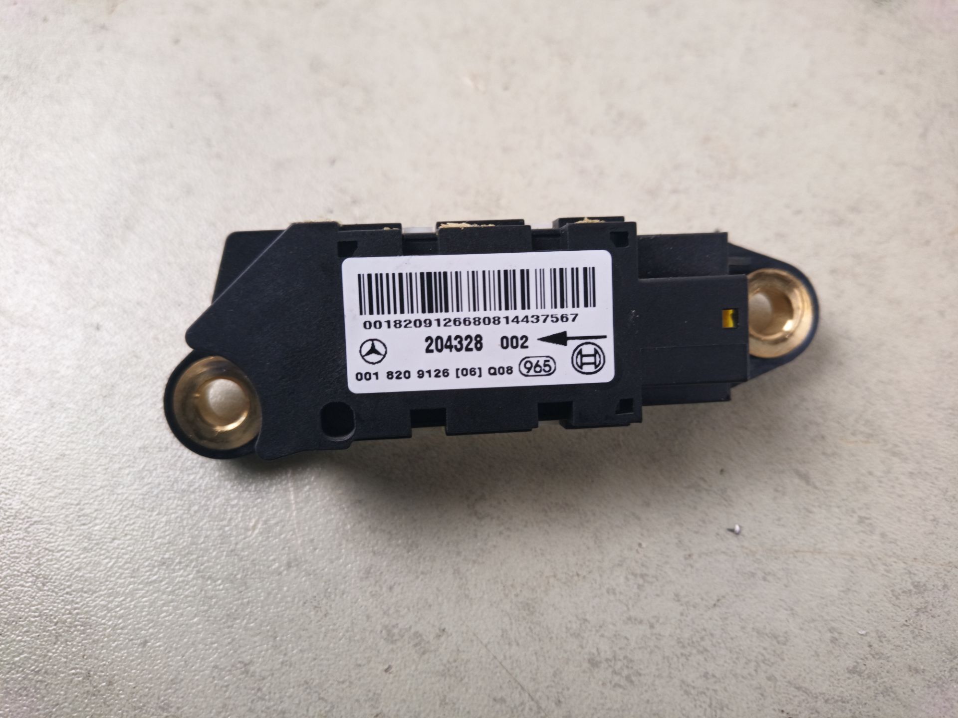 SENSOR COLISION / IMPACTO Mercedes-Benz CLS (BM 219)
