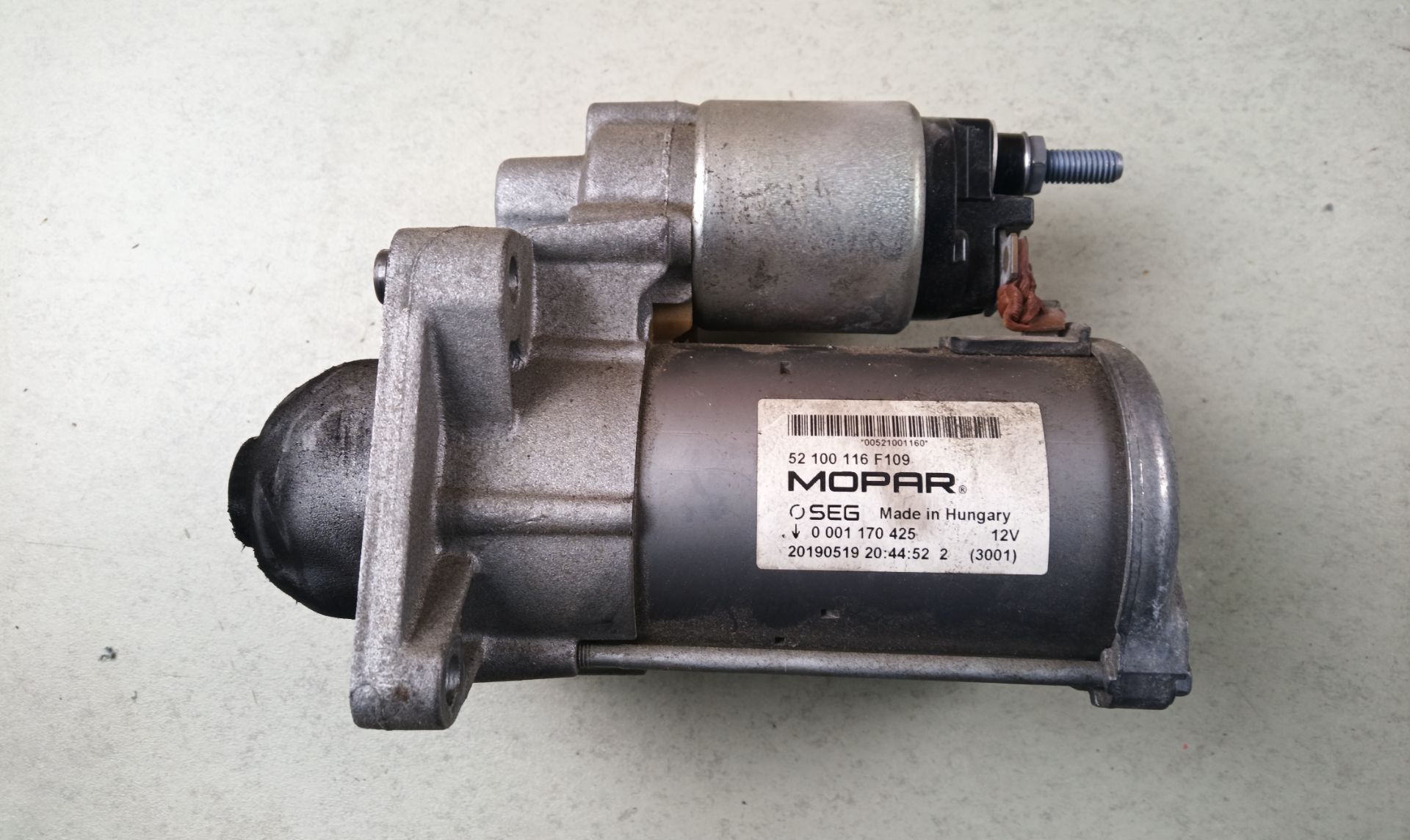 MOTOR ARRANQUE Fiat 500 (150) Cabrio