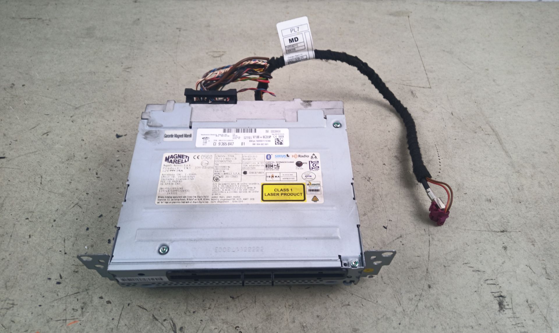 SISTEMA AUDIO / RADIO CD BMW 3 Cabrio (E93)