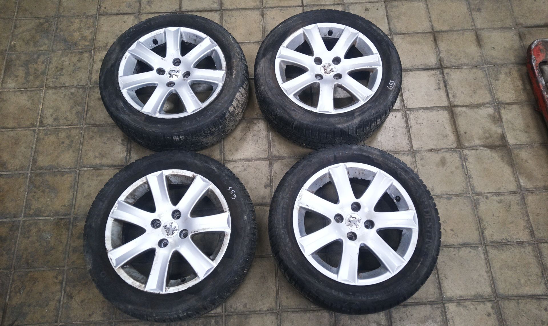 JUEGO LLANTAS Peugeot 207