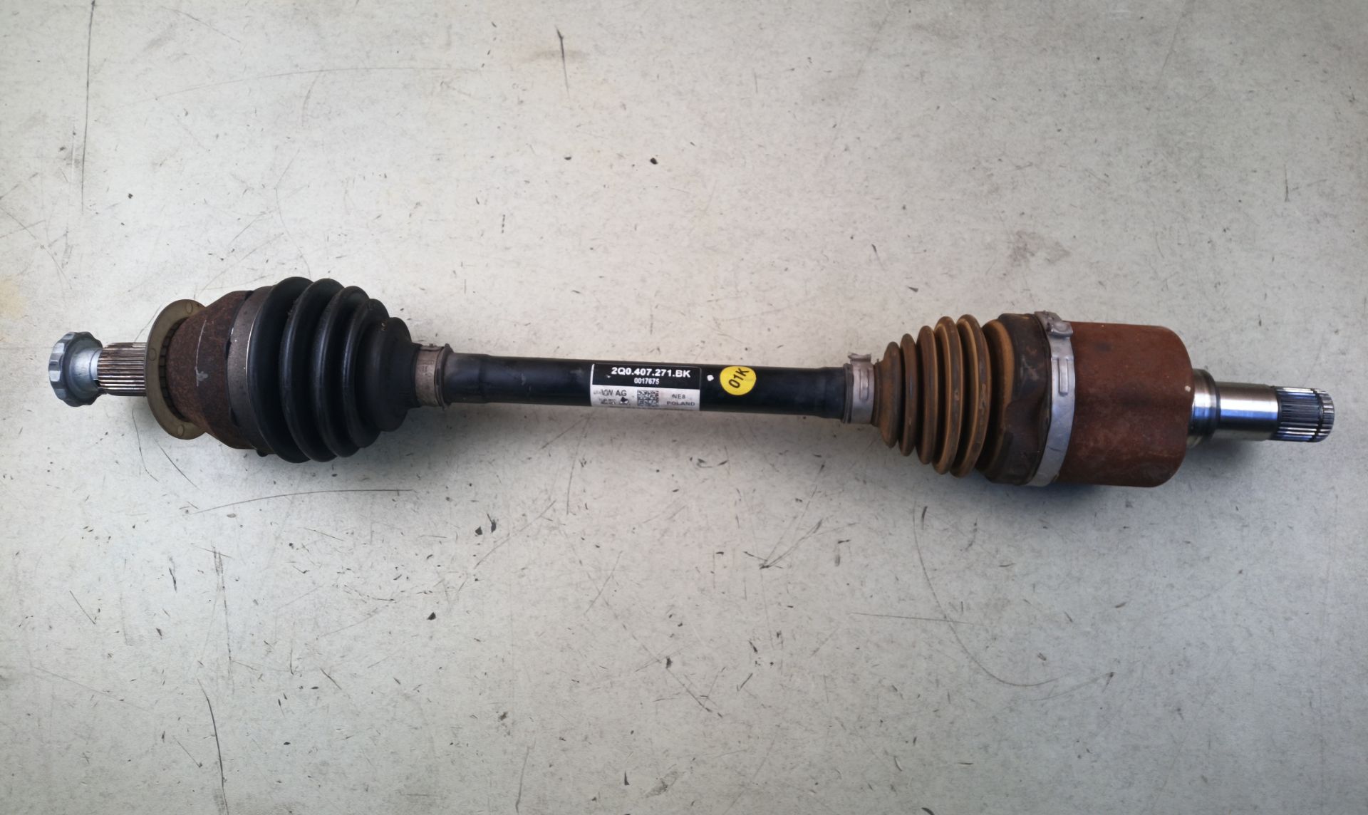 TRANSMISION DELANTERA IZQUIERDA Seat Ibiza (KJ1)