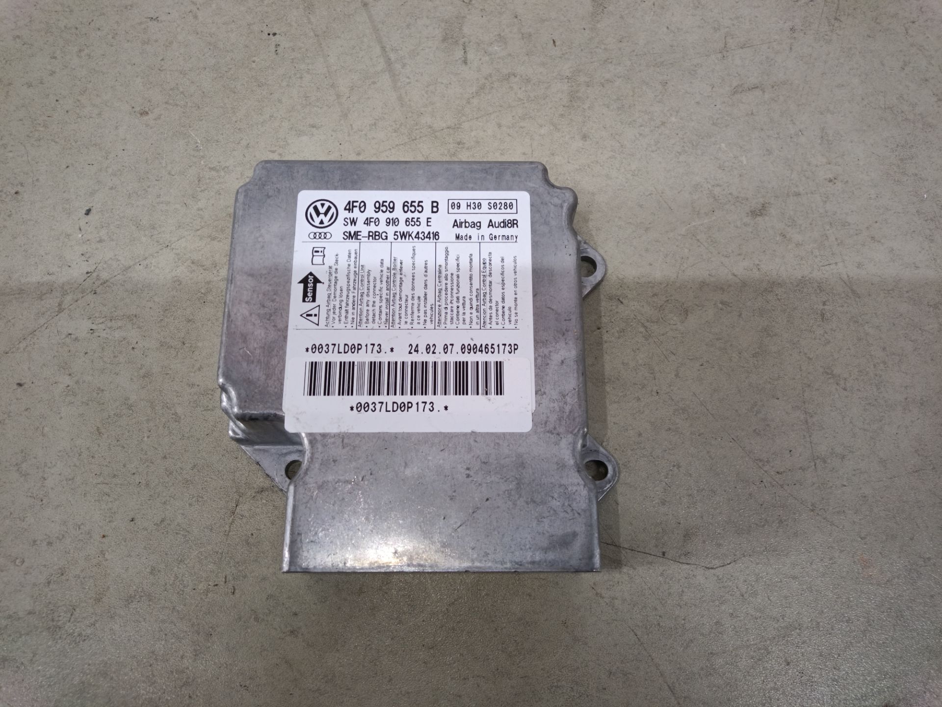 CENTRALITA AIRBAG Audi A6 Berlina (4F2)