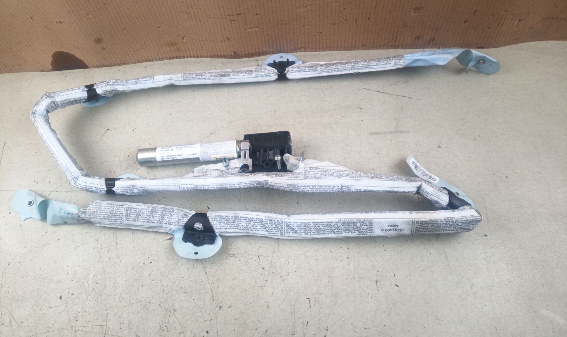 AIRBAG CORTINA DELANTERO DERECHO Audi A6 Berlina (4F2)