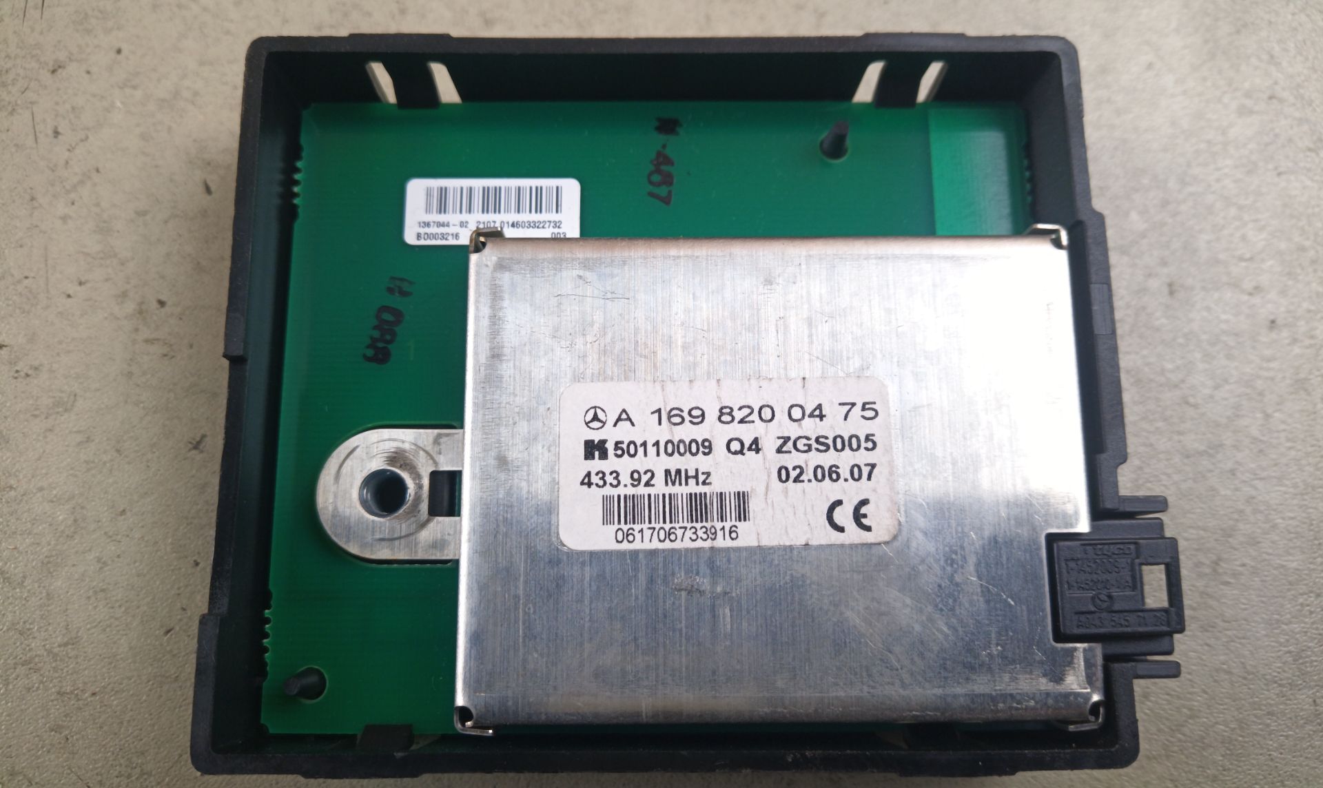 AMPLIFICADOR DE ANTENA Mercedes-Benz A (BM 169)