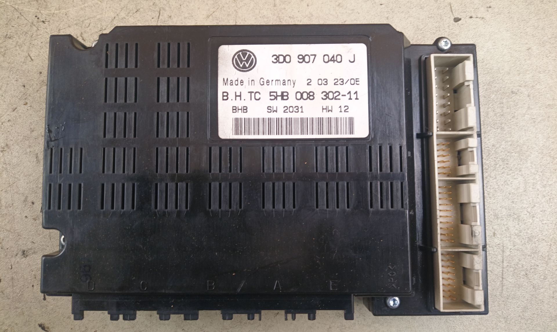 MODULO ELECTRONICO Volkswagen Phaeton (3D2/3D8)