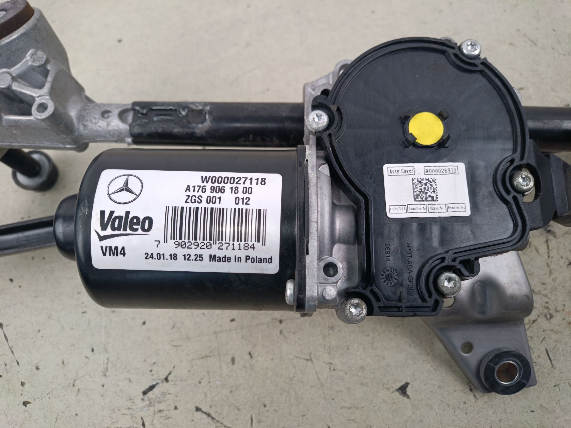 MOTOR LIMPIA DELANTERO Mercedes-Benz A (BM 176)