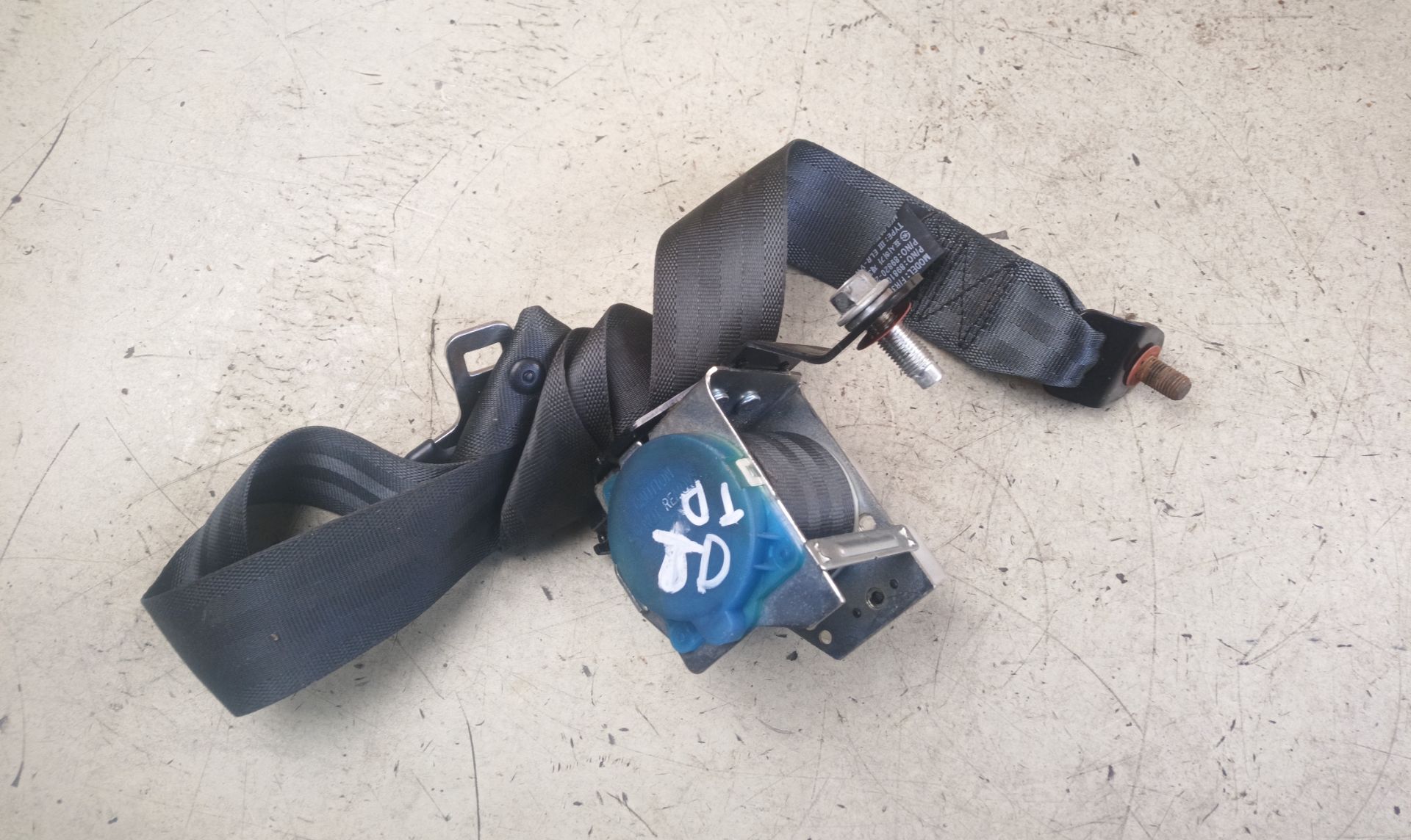 CINTURON SEGURIDAD TRASERO DERECHO Hyundai i30 (FD)