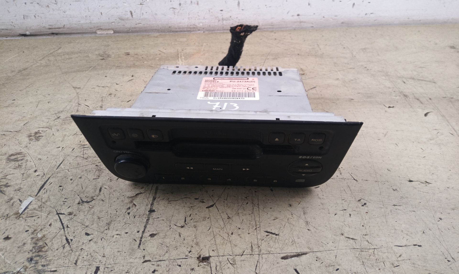 SISTEMA AUDIO / RADIO CD