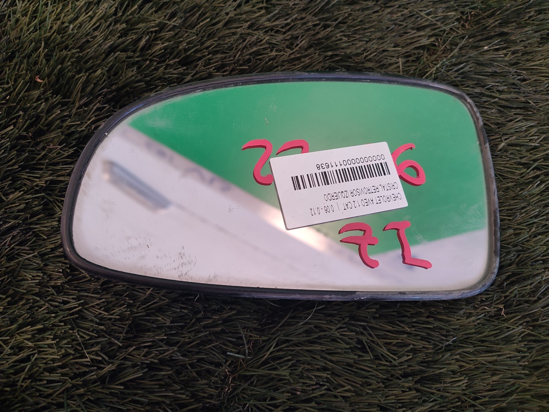 CRISTAL RETROVISOR IZQUIERDO
