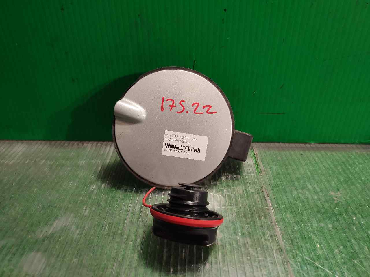 TAPA EXTERIOR COMBUSTIBLE