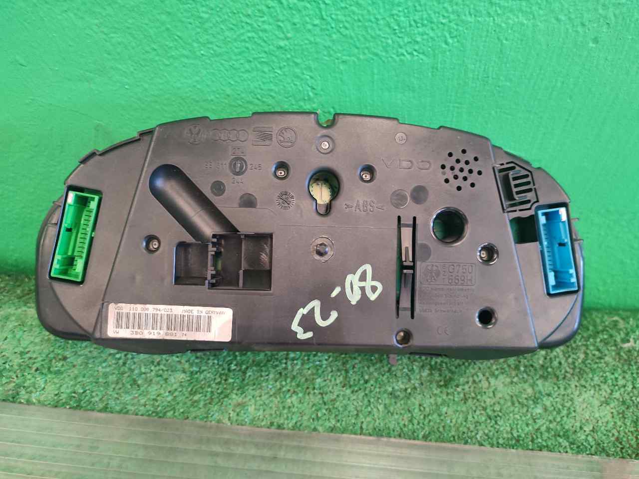 CUADRO INSTRUMENTOS