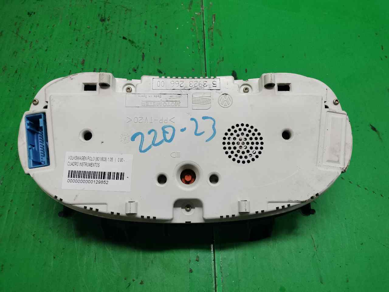CUADRO INSTRUMENTOS