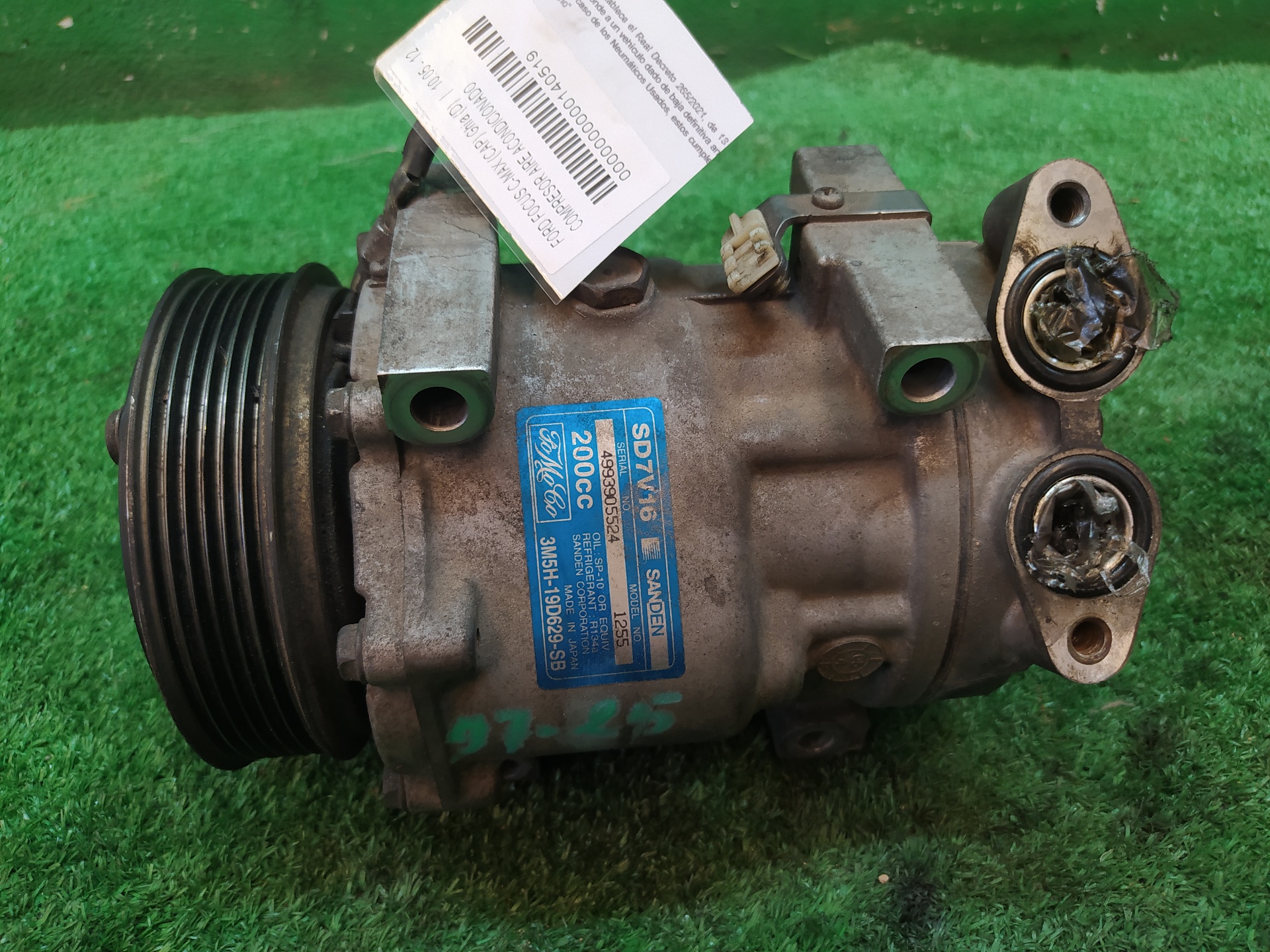 COMPRESOR AIRE ACONDICIONADO