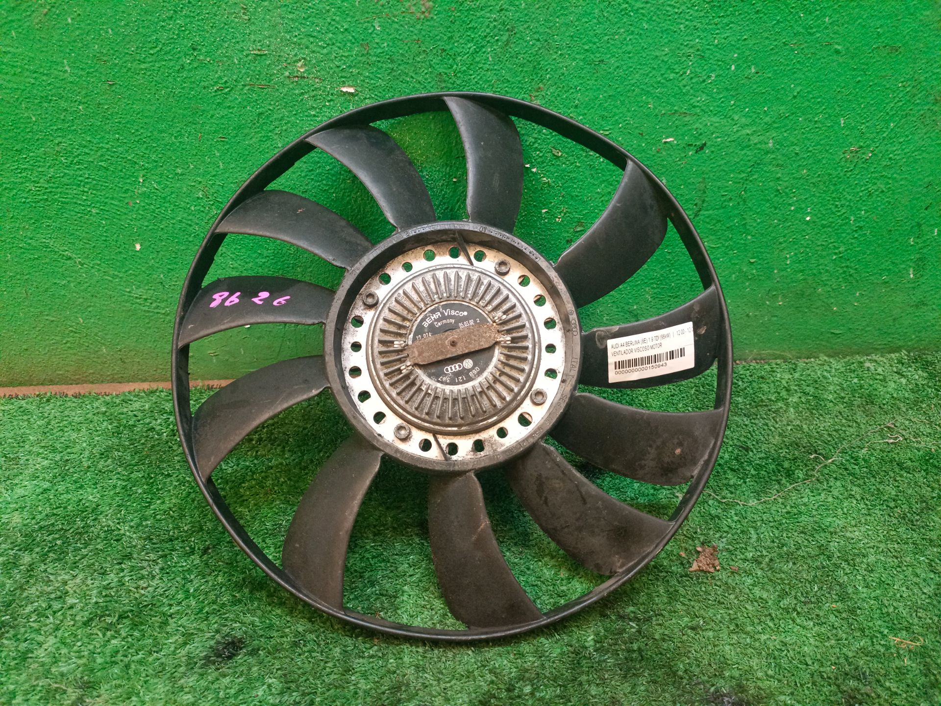 VENTILADOR VISCOSO MOTOR