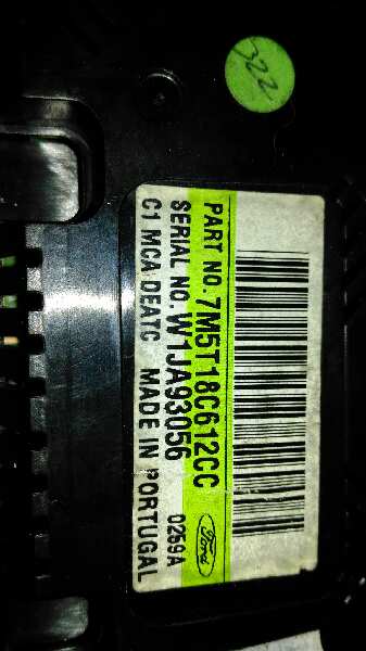 7M5T18C612CC MANDO CALEFACCION AIRE ACONDICIONADO FORD FOCUS SPORTBREAK 2008 1612 devimagesvext/08283e45-1ba6-4c70-9a92-5b0ff35685bb/migcrv/imagenes/000/000/059/000000059252.jpeg