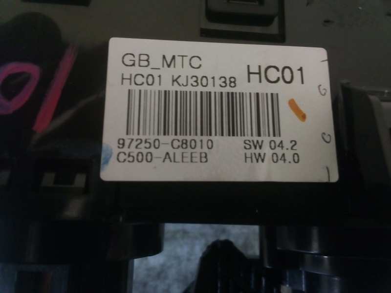 HC01KJ30138 MANDO CALEFACCION AIRE ACONDICIONADO HYUNDAI I20 2016 6284 devimagesvext/08283e45-1ba6-4c70-9a92-5b0ff35685bb/migcrv/imagenes/000/000/115/000000115786.jpeg