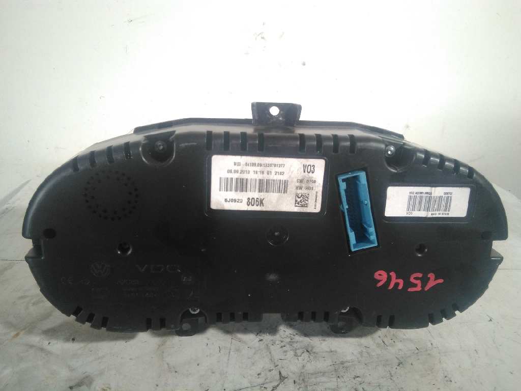 6J0920806K CUADRO INSTRUMENTOS SEAT IBIZA BERLINA 2013 4192 devimagesvext/08283e45-1ba6-4c70-9a92-5b0ff35685bb/migcrv/imagenes/000/000/216/000000216051.jpeg