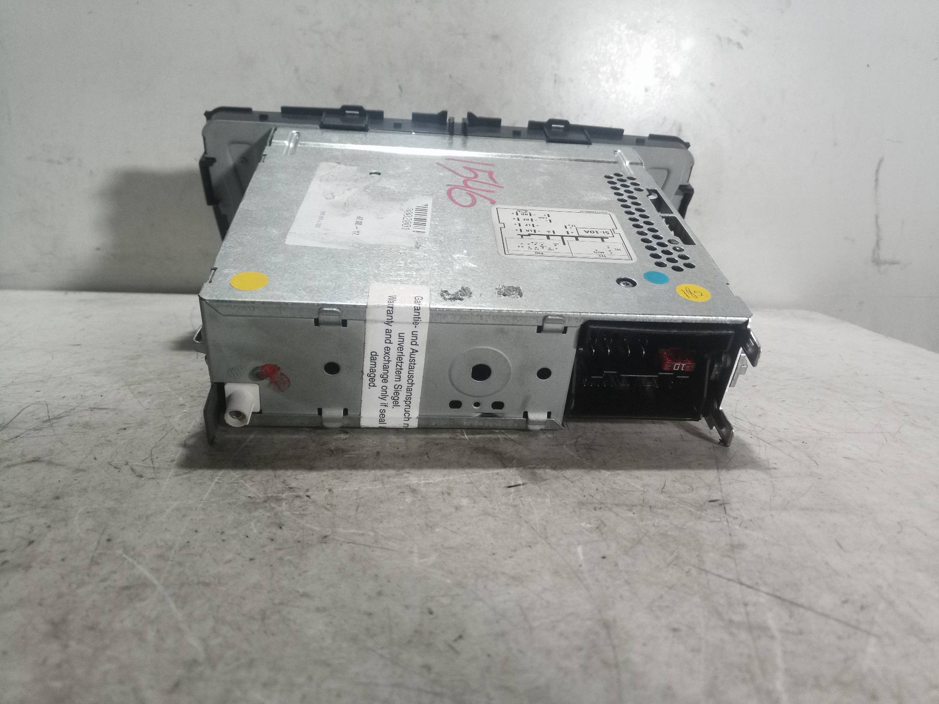 6J0035156 SISTEMA AUDIO RADIO CD SEAT IBIZA BERLINA 2013 22913 devimagesvext/08283e45-1ba6-4c70-9a92-5b0ff35685bb/migcrv/imagenes/000/000/267/000000267020.jpeg