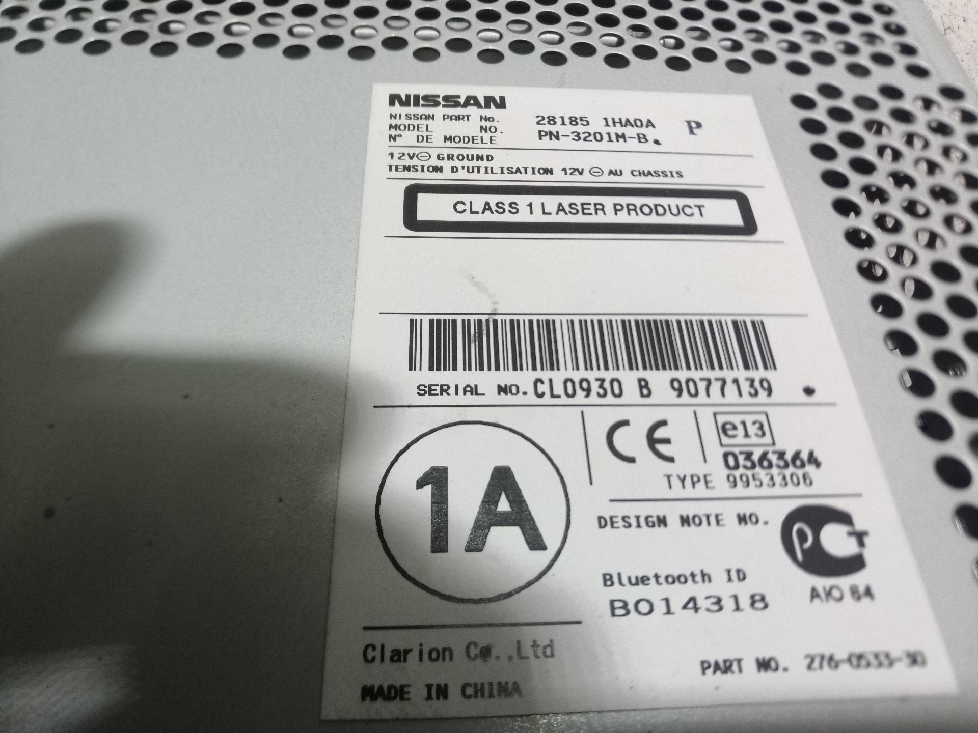 281851HA0A SISTEMA AUDIO RADIO CD NISSAN MICRA 2012 22898 devimagesvext/08283e45-1ba6-4c70-9a92-5b0ff35685bb/migcrv/imagenes/000/000/293/000000293580.jpeg