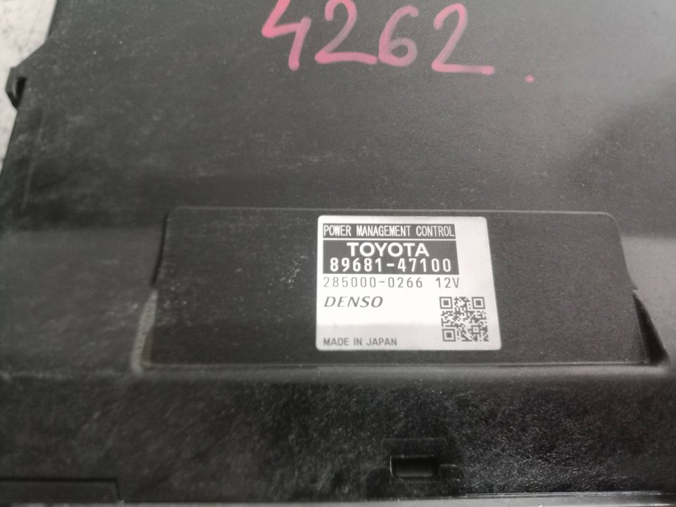 8968147100 MODULO ELECTRONICO TOYOTA PRIUS 2010 17609 devimagesvext/08283e45-1ba6-4c70-9a92-5b0ff35685bb/migcrv/imagenes/000/000/453/000000453136.jpeg