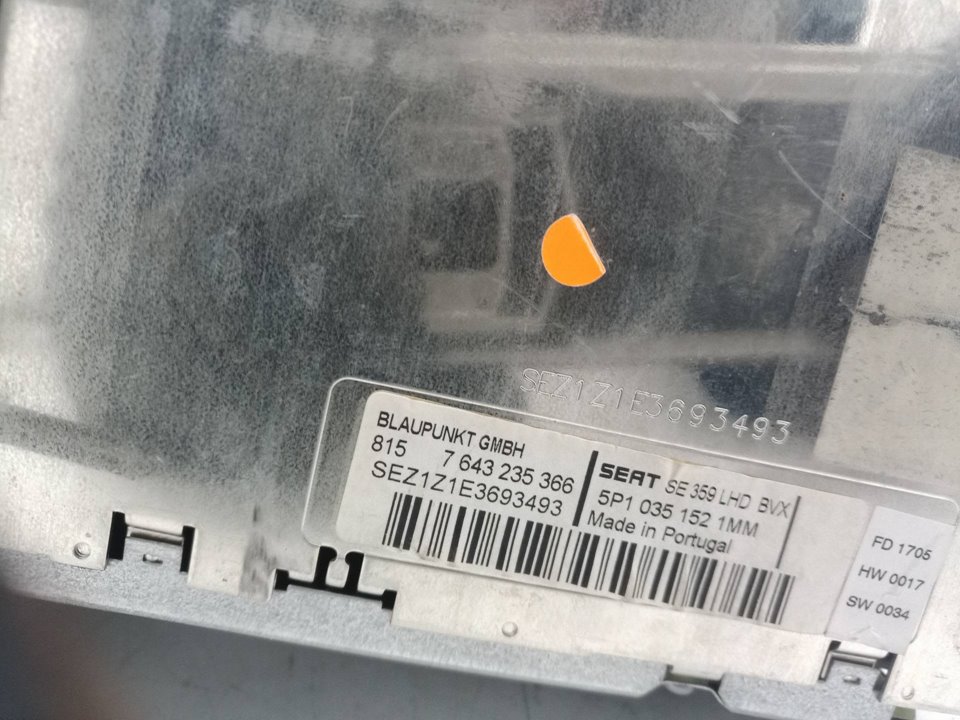 5P10351521MM SISTEMA AUDIO RADIO CD SEAT ALTEA 2005 22922 devimagesvext/08283e45-1ba6-4c70-9a92-5b0ff35685bb/migcrv/imagenes/000/000/473/000000473026.jpeg