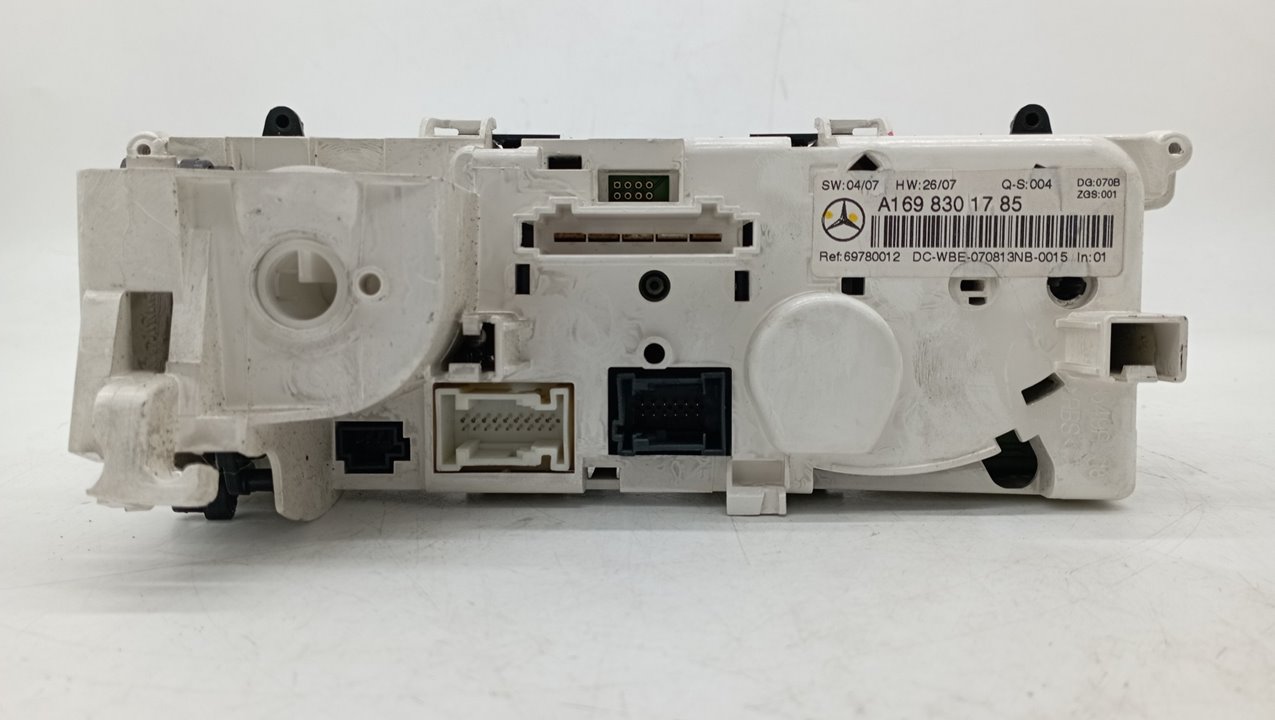 A1698301785 MANDO CALEFACCION AIRE ACONDICIONADO MERCEDES-BENZ A 2007 25191 devimagesvext/08283e45-1ba6-4c70-9a92-5b0ff35685bb/migcrv/imagenes/000/000/486/000000486650.jpeg