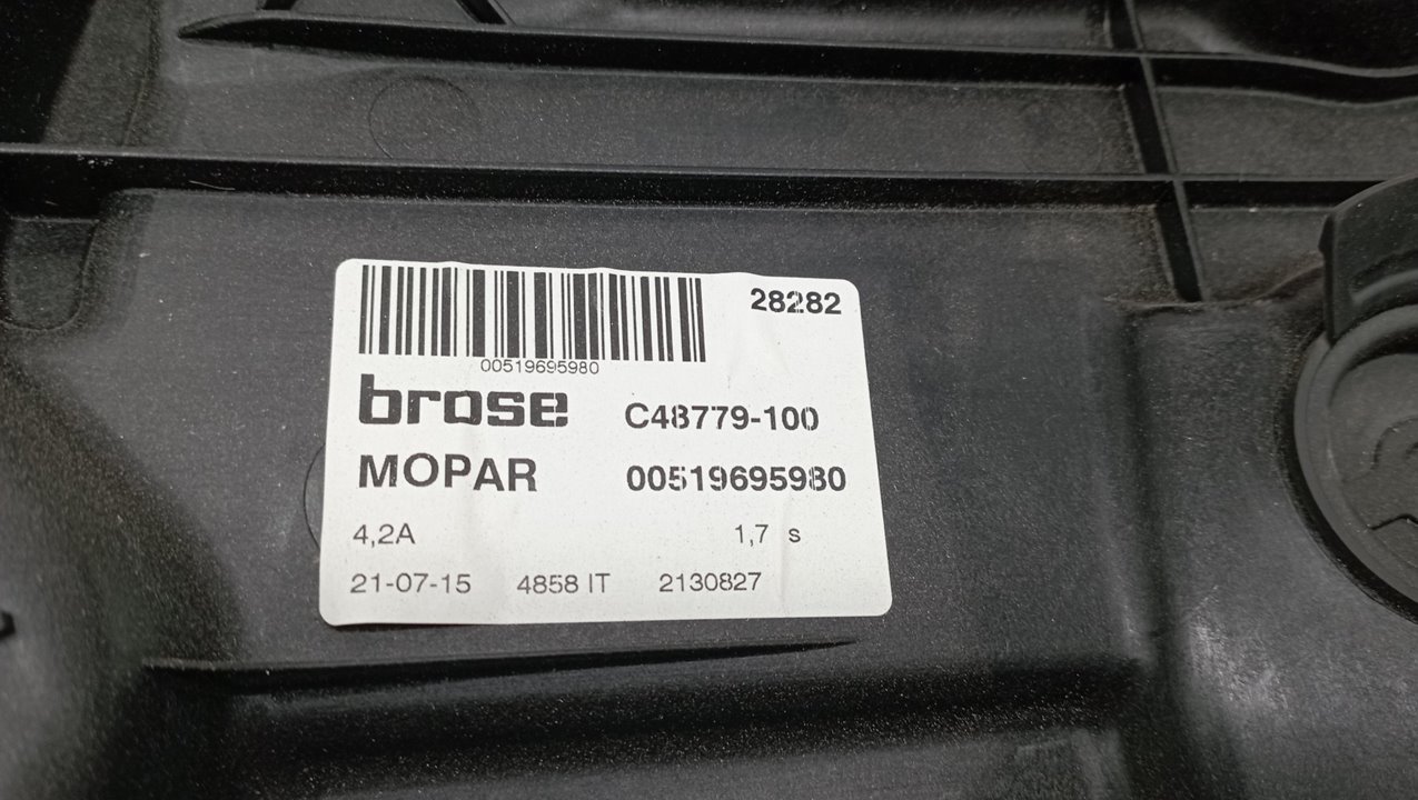 00519695980 ELEVALUNAS TRASERO IZQUIERDO FIAT 500 150 BERLINA 2015 30314 devimagesvext/08283e45-1ba6-4c70-9a92-5b0ff35685bb/migcrv/imagenes/000/000/511/000000511280.jpeg