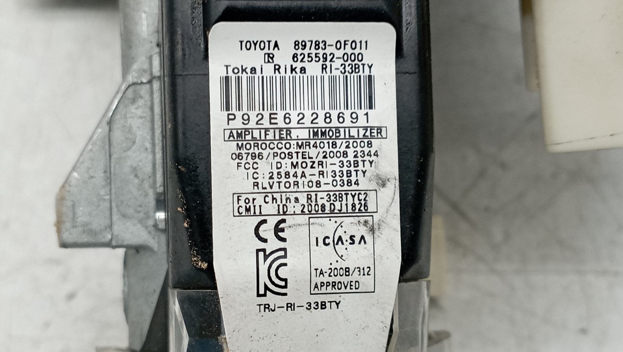 897830F011 CONMUTADOR DE ARRANQUE TOYOTA AURIS 2012 19345 devimagesvext/08283e45-1ba6-4c70-9a92-5b0ff35685bb/migcrv/imagenes/000/000/526/000000526456.jpeg