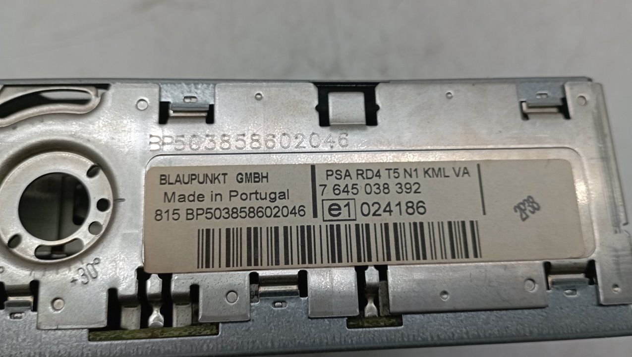 9659139977 SISTEMA AUDIO RADIO CD PEUGEOT 307 BREAK SW 2006 22962 devimagesvext/08283e45-1ba6-4c70-9a92-5b0ff35685bb/migcrv/imagenes/000/000/527/000000527212.jpeg
