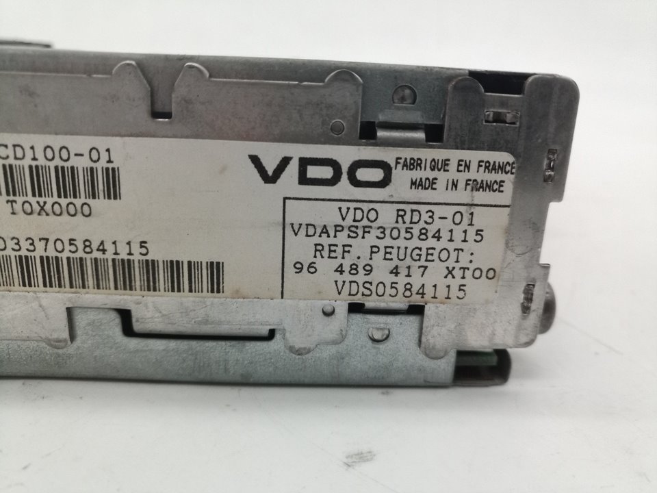 96489417 SISTEMA AUDIO RADIO CD PEUGEOT 307 BREAK SW 2003 22963 devimagesvext/08283e45-1ba6-4c70-9a92-5b0ff35685bb/migcrv/imagenes/000/000/540/000000540084.jpeg