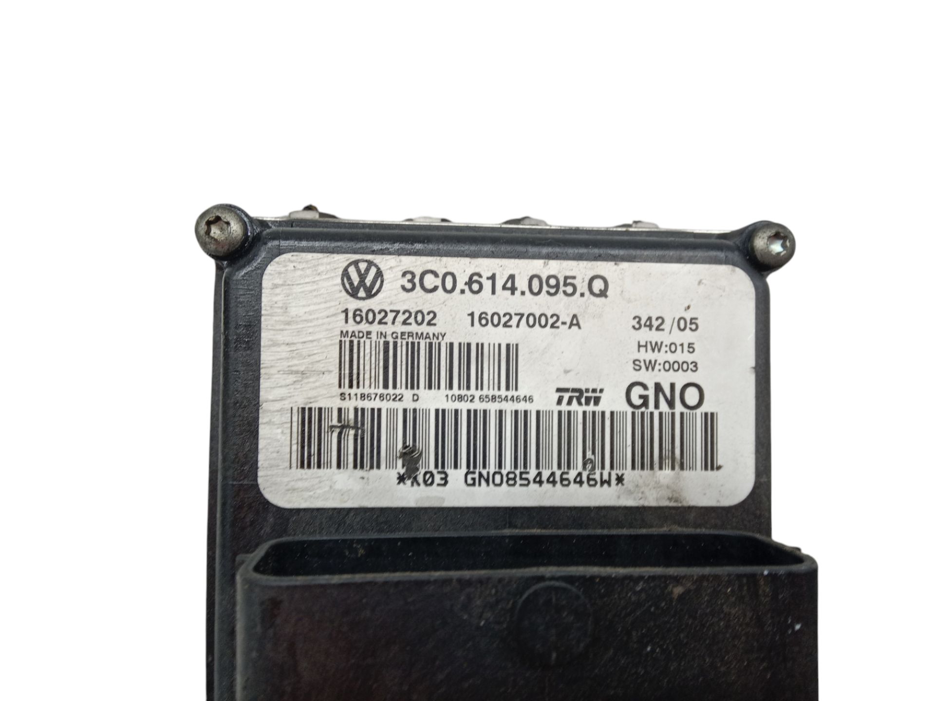 3C0614095Q ABS VOLKSWAGEN PASSAT BERLINA 2006 13661 devimagesvext/08283e45-1ba6-4c70-9a92-5b0ff35685bb/migcrv/imagenes/000/000/556/000000556477.jpeg