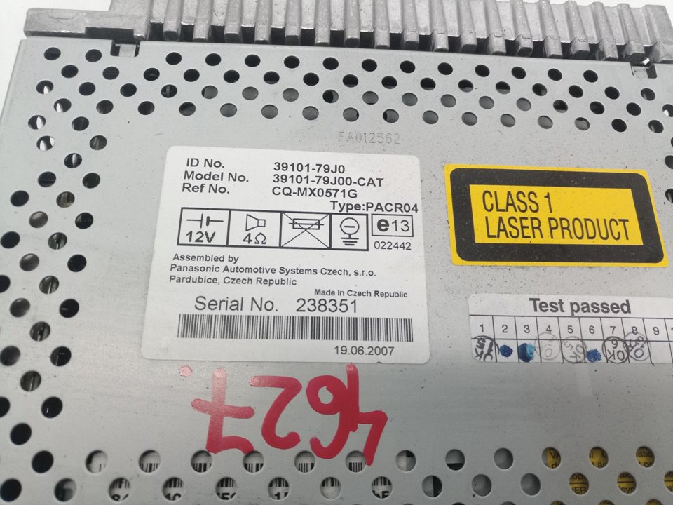 3910179J0 SISTEMA AUDIO RADIO CD SUZUKI SX4 2007 23013 devimagesvext/08283e45-1ba6-4c70-9a92-5b0ff35685bb/migcrv/imagenes/000/000/585/000000585833.jpeg