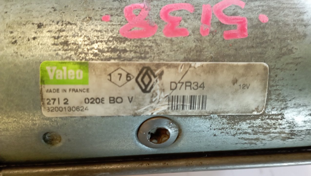 D7R34 MOTOR ARRANQUE RENAULT ESPACE GRAND ESPACE 2003 20336 devimagesvext/08283e45-1ba6-4c70-9a92-5b0ff35685bb/migcrv/imagenes/000/000/598/000000598155.jpeg