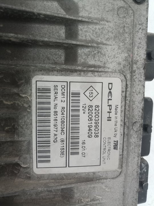 8200399038 CENTRALITA MOTOR UCE RENAULT CLIO III 2007 21201 devimagesvext/08283e45-1ba6-4c70-9a92-5b0ff35685bb/migcrv/imagenes/000/000/603/000000603745.jpeg