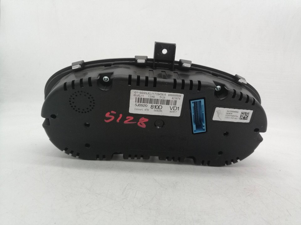 5J0920810D CUADRO INSTRUMENTOS SKODA FABIA 2011 22248 devimagesvext/08283e45-1ba6-4c70-9a92-5b0ff35685bb/migcrv/imagenes/000/000/609/000000609313.jpeg