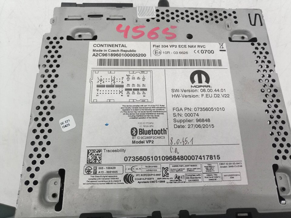 07356051010 SISTEMA NAVEGACION GPS FIAT 500 150 BERLINA 2015 19226 devimagesvext/08283e45-1ba6-4c70-9a92-5b0ff35685bb/migcrv/imagenes/000/000/612/000000612621.jpeg
