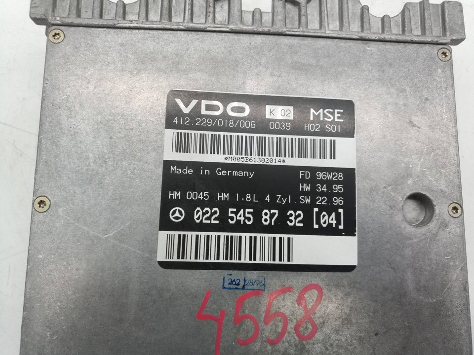 0225458732 MODULO ELECTRONICO MERCEDES-BENZ C BERLINA 1996 17231 devimagesvext/08283e45-1ba6-4c70-9a92-5b0ff35685bb/migcrv/imagenes/000/000/613/000000613361.jpeg