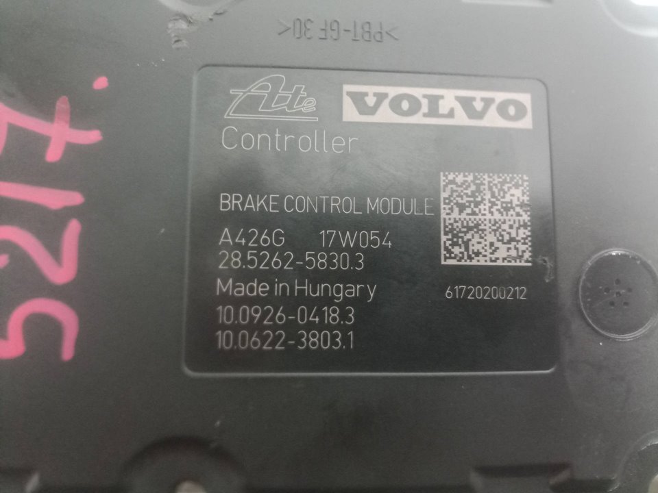10021210034 ABS VOLVO XC60 2017 15752 devimagesvext/08283e45-1ba6-4c70-9a92-5b0ff35685bb/migcrv/imagenes/000/000/621/000000621021.jpeg